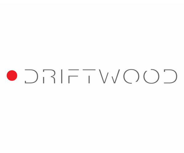 Driftwood logo for film and video production company.
