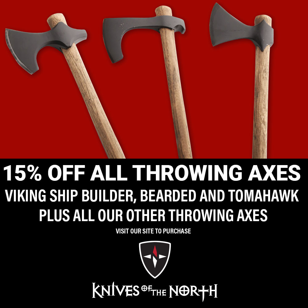 Throwing-Axes promo - Knives of the North